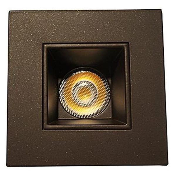 Nicor Lighting Nicor Lighting DQR2-10-120-3K-OB 2 in. Square LED Downlight; Oil Rubbed Bronze - 3000K DQR2-10-120-3K-OB - main